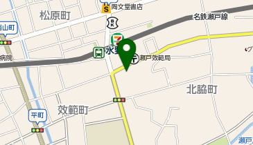矢野クリーニング店の地図画像