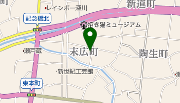 橋角屋の地図画像