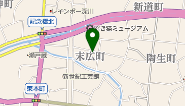 みづのや呉服店の地図画像