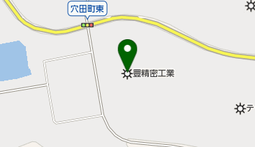 豊精密工業株式会社の地図画像