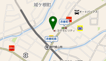 トヨタモビリティ中京株式会社瀬戸赤重店の地図画像