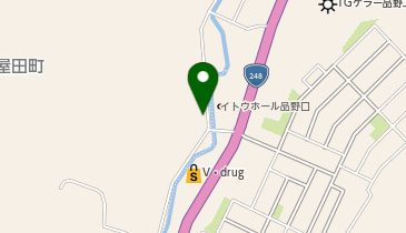 紺屋田古美術の地図画像
