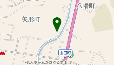 山口八幡社の地図画像