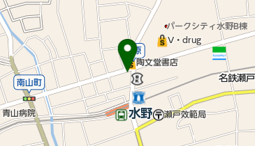 スナック輝の地図画像