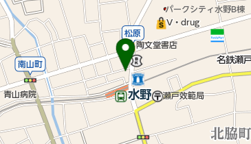 水野接骨院の地図画像