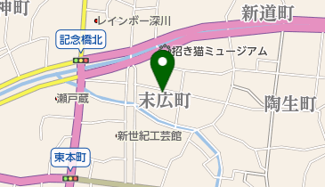 山内時計店の地図画像