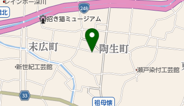 丸大陶器の地図画像