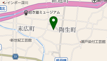 石原美容室の地図画像