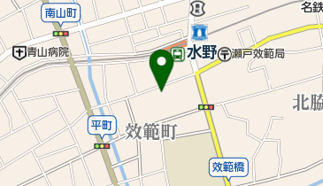 あおやまコンタクトレンズの地図画像