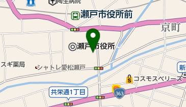 ルーシーワンワン美容室の地図画像