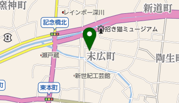 モリヤ洋装店の地図画像