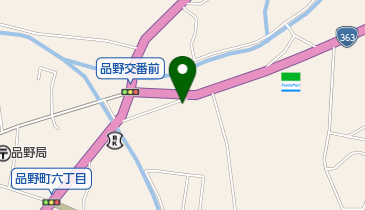 いずみ理容店の地図画像