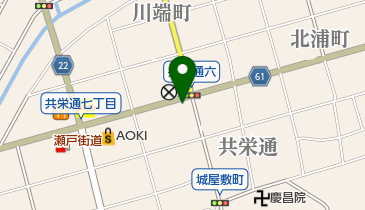 宇井ヘアーサロンの地図画像