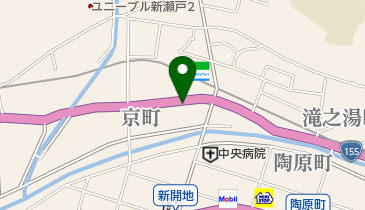 中野理容室の地図画像