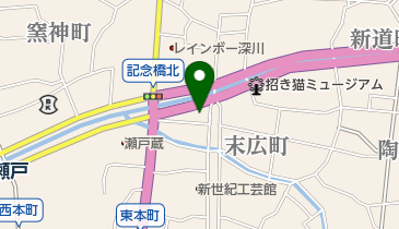 ロング理容の地図画像