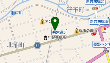 株式会社アンタックの地図画像