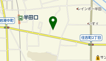 半田マッサージの地図画像