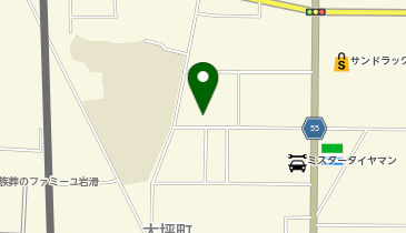 ウェンディー衣料品店の地図画像