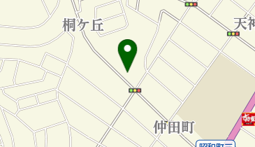 カードショップパドックの地図画像