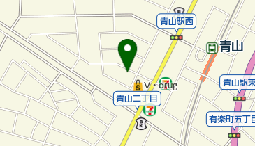青山訪問看護ステーションの地図画像
