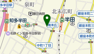 内藤フルーツの地図画像