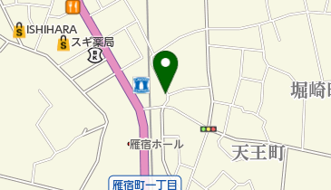 民謡研究会川崎瀧園会の地図画像