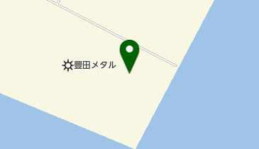 豊田メタル株式会社の地図画像