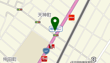コンタクトランド半田店の地図画像