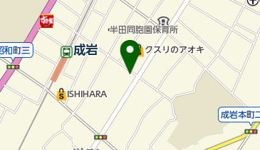 清水商店の地図画像