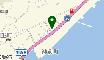 岸モータースの地図画像