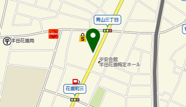 フーズアイランド花園店の地図画像