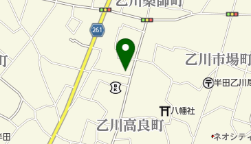 乙市商店の地図画像
