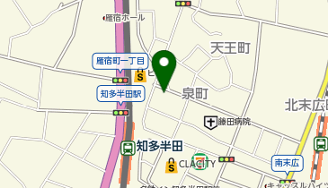 末広接骨院の地図画像