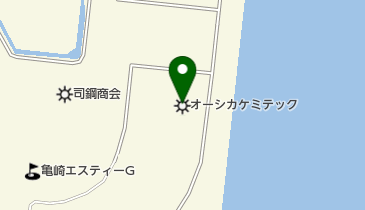 オーシカケミテック株式会社名古屋工場の地図画像