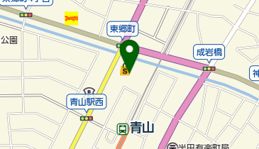 メリーゴーランド半田店の地図画像