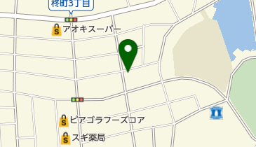 松原動物病院の地図画像