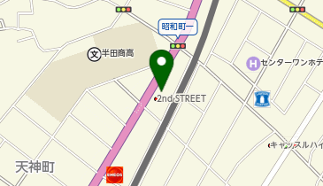 アオイベーカリーの地図画像