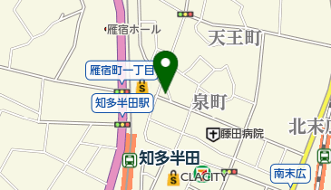 愛美容室の地図画像