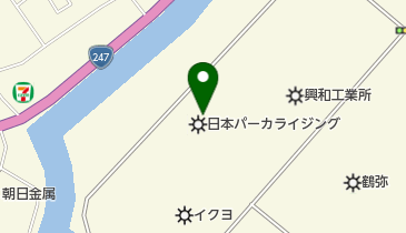 日本パーカライジング株式会社愛知工場の地図画像