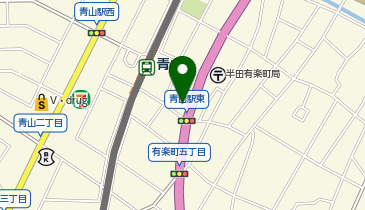 メガネ21半田店の地図画像