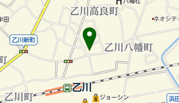 岩月理容の地図画像