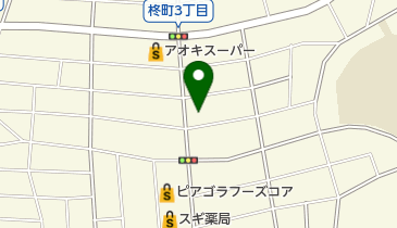 エビス理容の地図画像