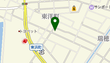 さんぱつやKANSANの地図画像