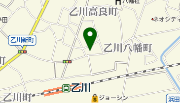 新海理容店の地図画像