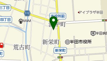 ハマダ理容店の地図画像