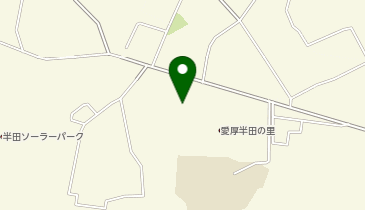 愛厚半田の里の地図画像