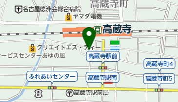 ボディーケアマンマルの地図画像