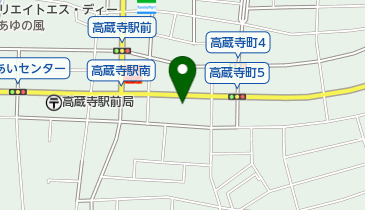 有限会社オートプラザおさかべ 高蔵寺店の地図画像