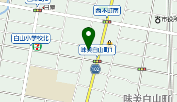 味美電化センターの地図画像