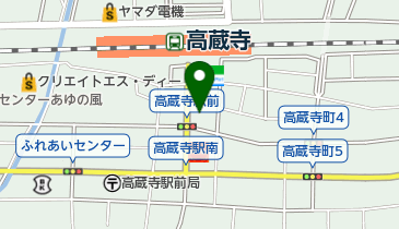 ECC外語学院 高蔵寺校の地図画像